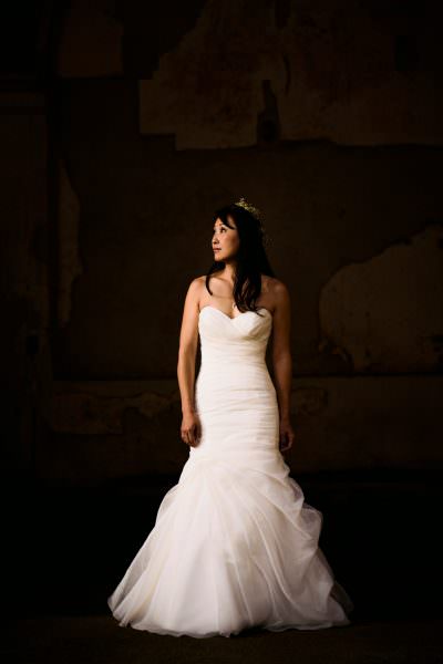 bride at her destination wedding Convento de las Capuchinas and reception at San Jose El Viejo in Antigua, Guatemala.