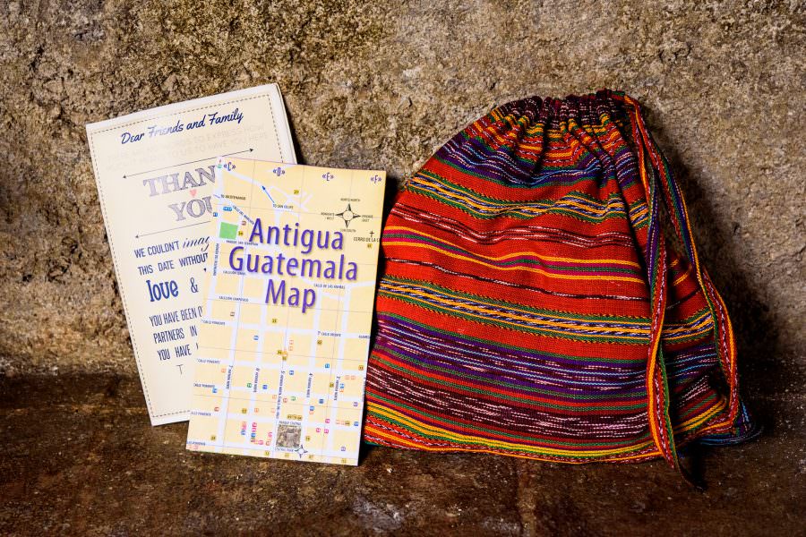 wedding invitation Convento de las Capuchinas and reception at San Jose El Viejo in Antigua, Guatemala.